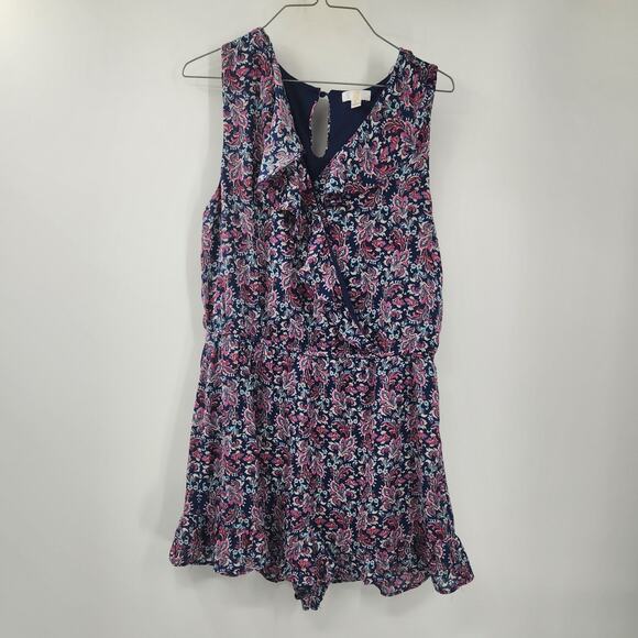 Charming Charlie Sleeveless Romper Womens Size Large L Summer Spring - Picture 1 of 4